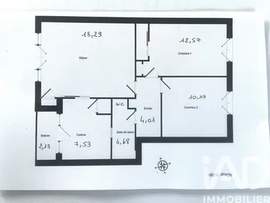 Apartment in La Tronche (38700)