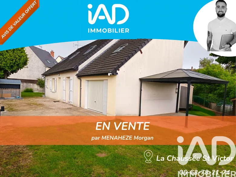 Maison 4 pièces 121 m² · à La Chaussée-Saint-Victor · 121 m² · 215 000 €