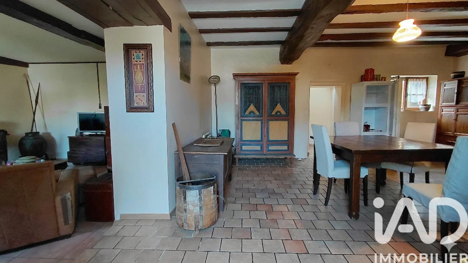 Vente maison à Saint-Léger-Magnazeix (87190) : maison de village 6 pièces 126 m² - 2025843 — 2