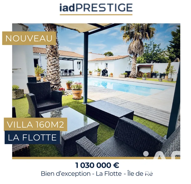 Maison 6 pièces 160 m² · à La Flotte · 160 m² · 1 030 000 €