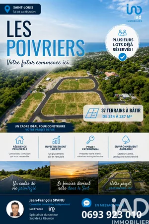 Land in Saint-Louis (97421)