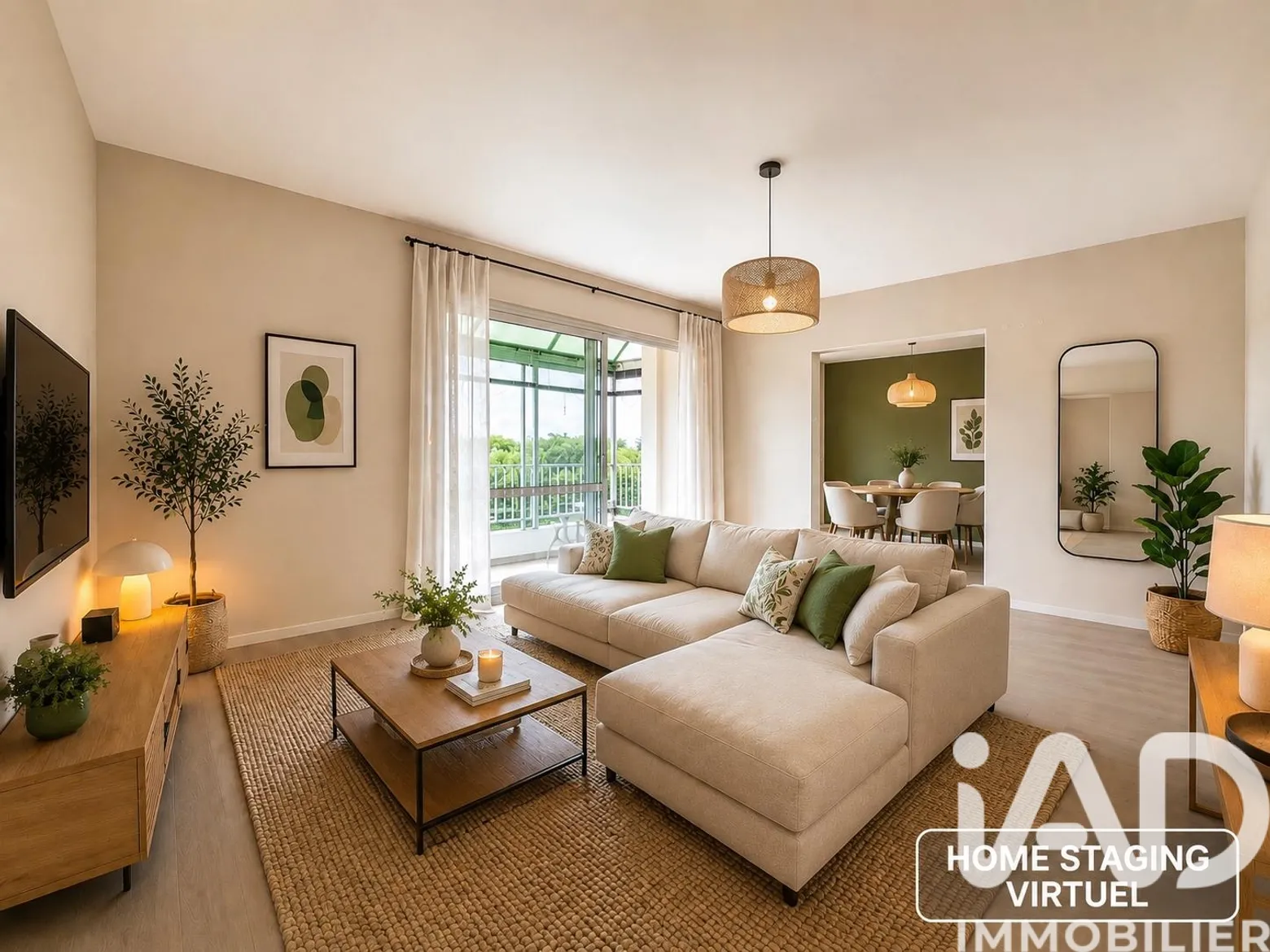 Vente appartement à Saint-Herblain (44800) : appartement 4 pièces 81 m² - 2023409 — 2
