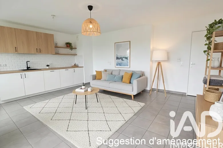 Appartement 3 pièces 63 m² · à Saint-Priest · 63 m² · 215 000 €