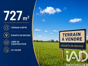 Terrain à Essarts-en-Bocage (85140)