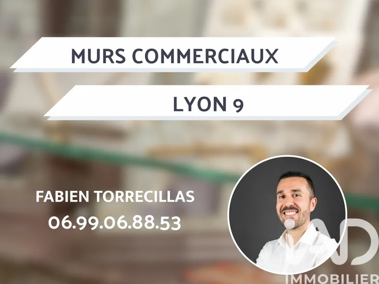 Murs commerciaux à Lyon (69009) · 34 m² · 85 000 €
