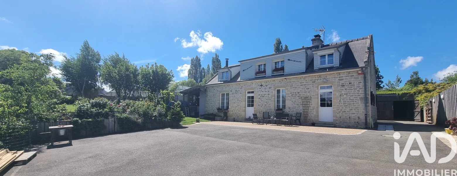 Vente maison à Bayeux (14400) : longère 6 pièces 155 m² - 2027550 — 2