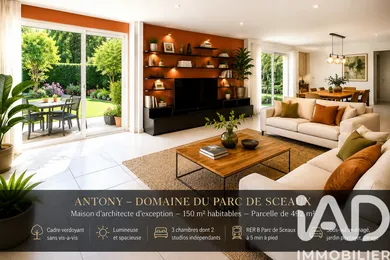 Maison d'architecte à Antony (92160)