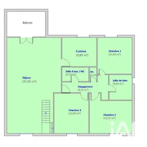 Duplex à Arcueil (94110)