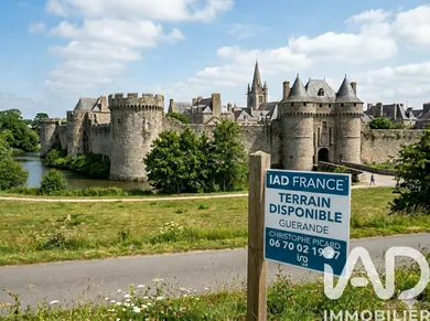 Terrain à bâtir à Guérande (44350)