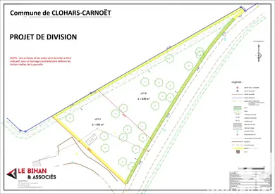 Building plot in Clohars-Carnoët (29360)