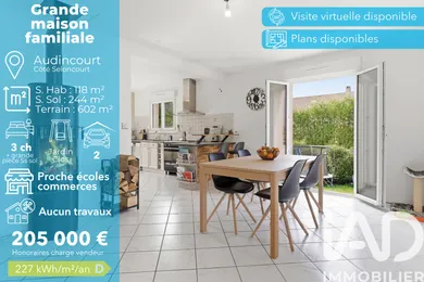 House in Audincourt (25400)