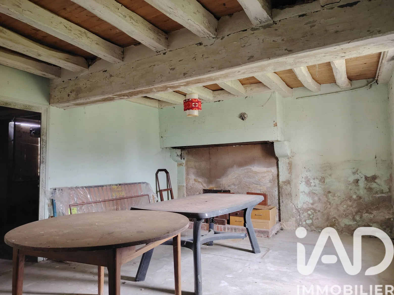 Vente maison à Vicq-Exemplet (36400) : ferme 3 pièces 76 m² - 2028480 — 2