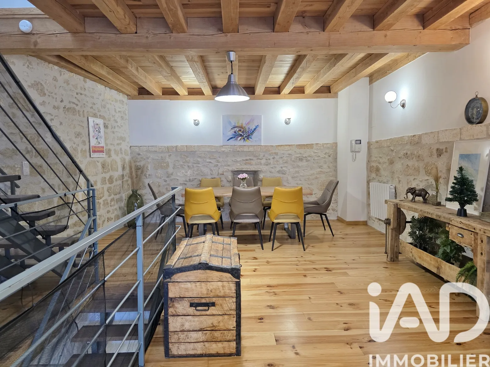 Vente maison à Gond-Pontouvre (16160) : maison de ville 4 pièces 133 m² - 2029649 — 2