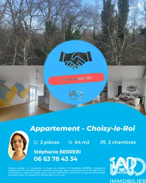 Apartment in Choisy-le-Roi (94600)