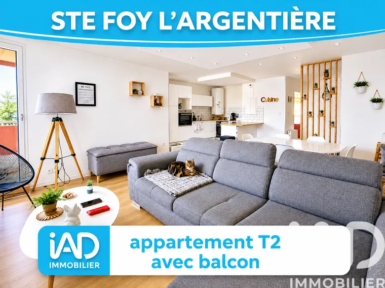 Appartement 2 pièces 50 m² · à Sainte-Foy-l'Argentière · 50 m² · 146 000 €