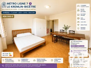 Apartment in Le Kremlin-Bicêtre (94270)