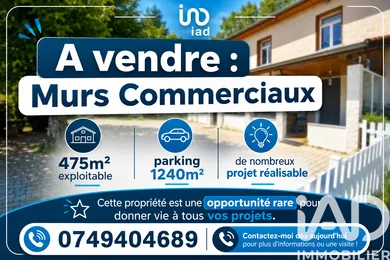 Commercial walls in Saint-Georges-Lagricol (43500)