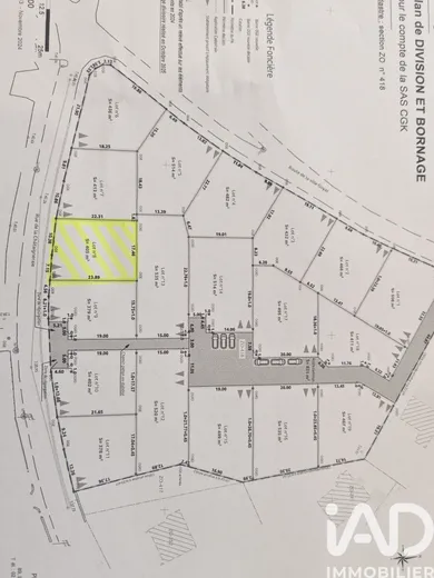 Building plot in TAUPONT (56800)