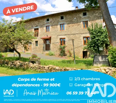 House in Saint Bonnet le Chastel (63630)