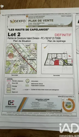 Building plot in Saint-Nauphary (82370)