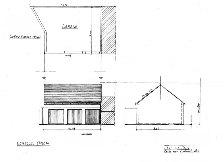 Maison 1 pièce 95 m² · à Château-la-Vallière · 95 m² · 60 000 €