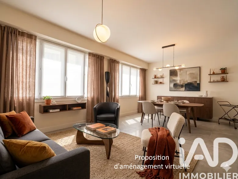 Appartement 3 pièces 62 m² · à Rezé · 62 m² · 184 000 €