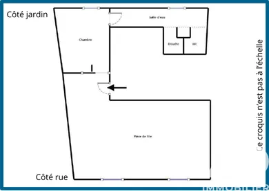 Apartment in Nantes (44100)