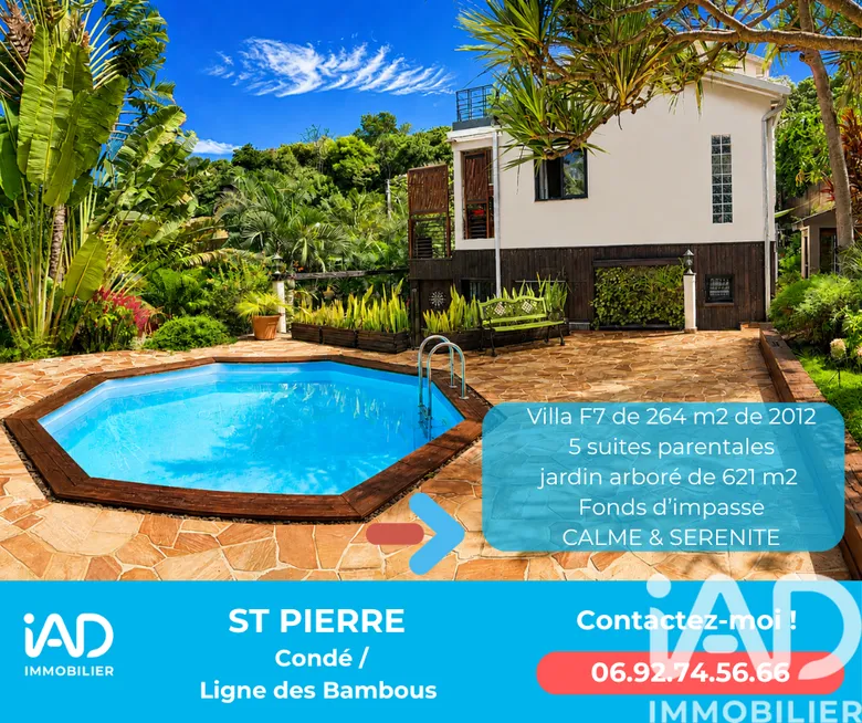 Maison 7 pièces 264 m² · à Saint-Pierre · 264 m² · 690 000 €