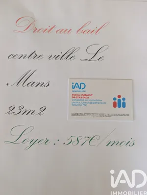 Droit au bail à Le Mans (72000)