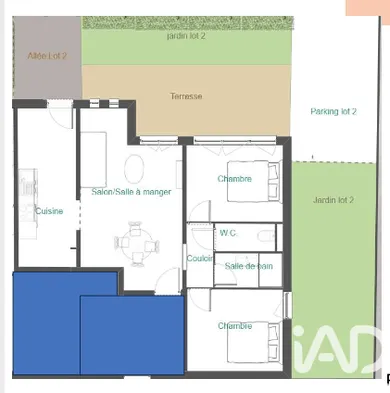 Apartment in Saint-Gilles-Croix-de-Vie (85800)