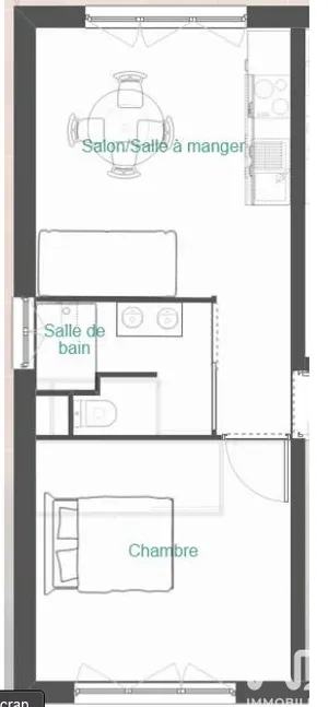 Apartment in Saint-Gilles-Croix-de-Vie (85800)