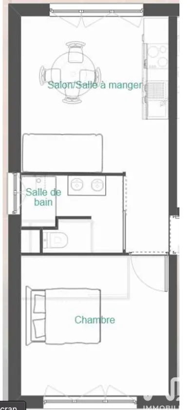Apartment in Saint-Gilles-Croix-de-Vie (85800)