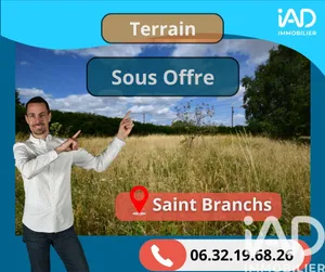 Terrain à bâtir à Saint-Branchs (37320)