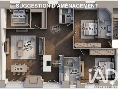 Apartment in Betton (35830)