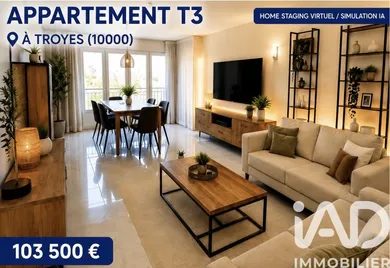 Appartement à Troyes (10000)
