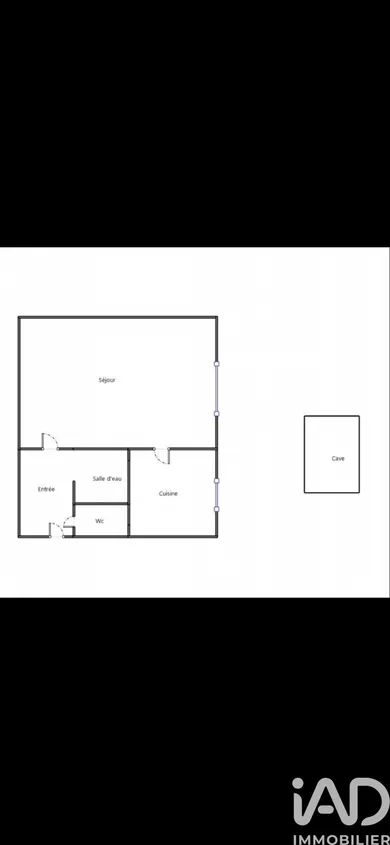 Studio in Clichy (92110)