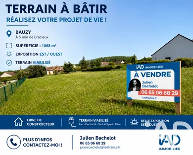 Land in Bauzy (41250)