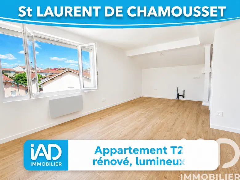 Appartement 2 pièces 36 m² · à Saint-Laurent-de-Chamousset · 35,5 m² · 99 500 €