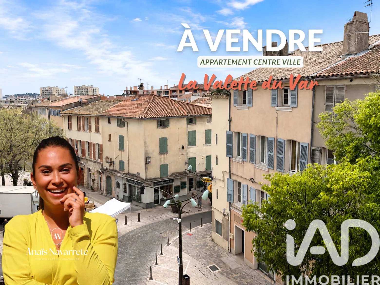 Vente appartement à La Valette-du-Var (83160) : appartement 2 pièces 59 m² - 2017117