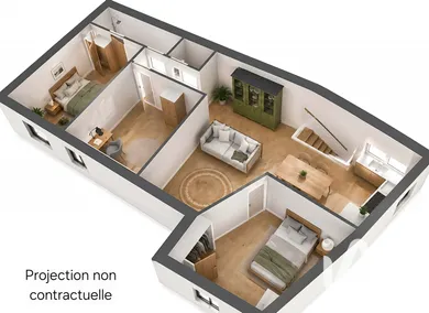 Apartment in Basse-Goulaine (44115)