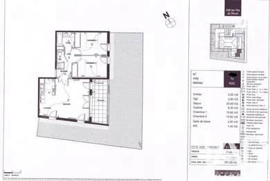 Appartement à Toulouse (31400)