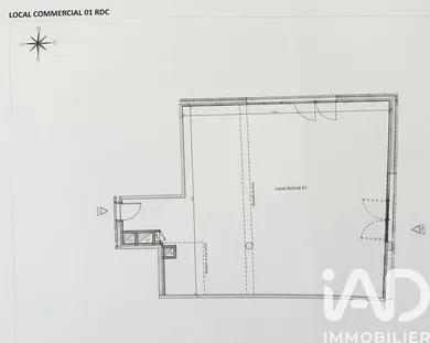 Commercial walls in Rodilhan (30230)