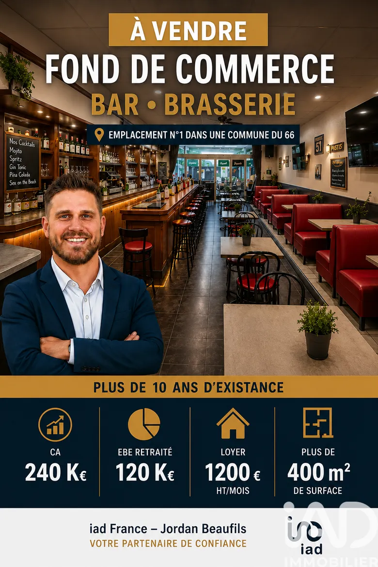 Local commercial 90 m² · au Boulou · 90 m² · 233 060 €