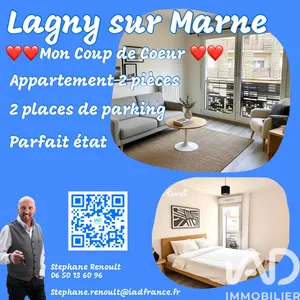 Apartment in Lagny-sur-Marne (77400)
