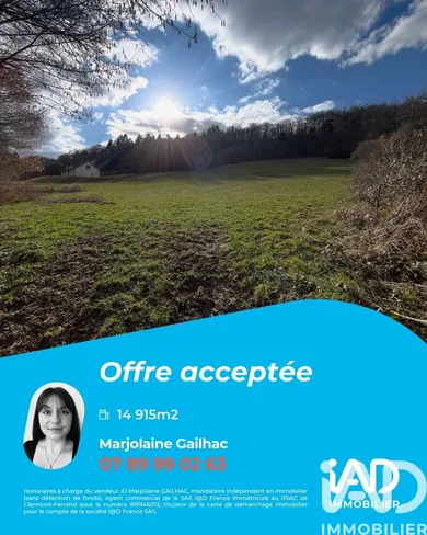 Land in Bromont-Lamothe (63230)