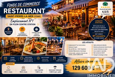 Restaurant in Fleury (11560)
