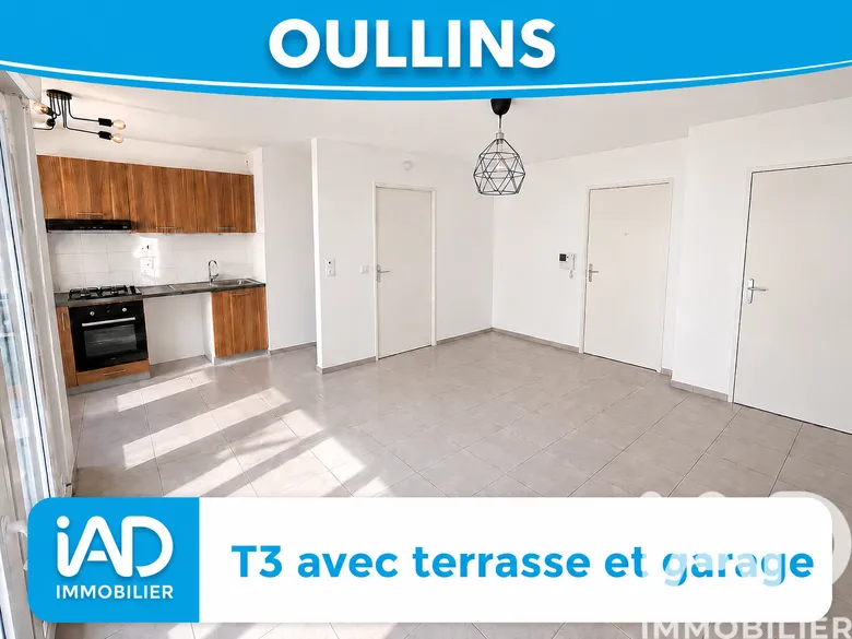 Appartement 3 pièces 59 m² · à Oullins · 59 m² · 269 000 €