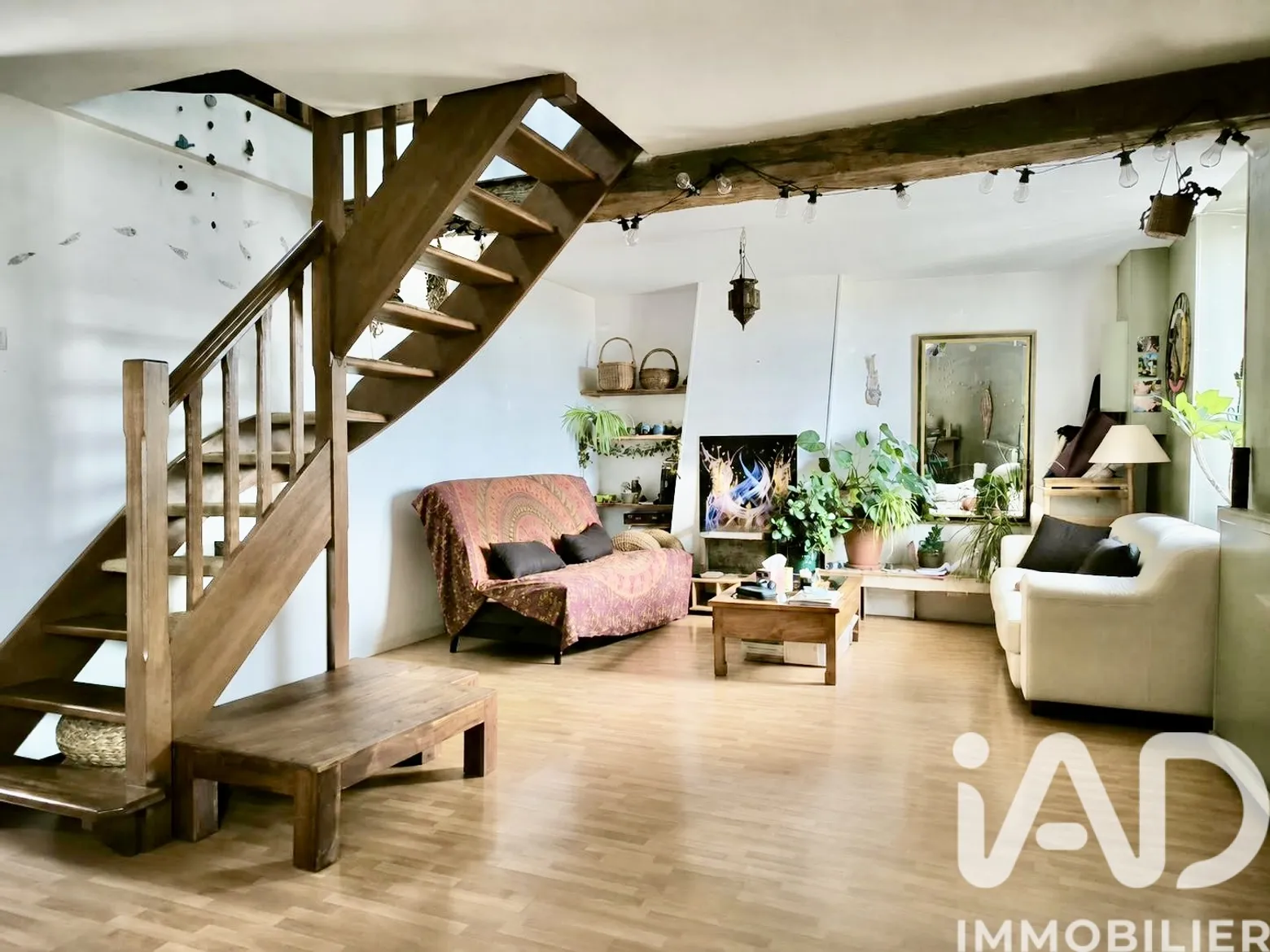 Vente appartement à Bruyères-le-Châtel (91680) : duplex 4 pièces 72 m² - 2092935 — 2
