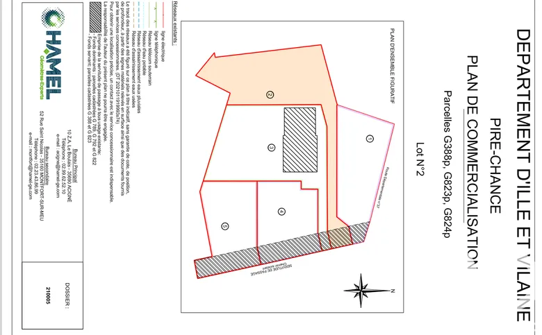 Terrain à bâtir à Piré-Chancé (35150) · 127 000 €
