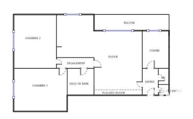 Apartment in Châtillon (92320)